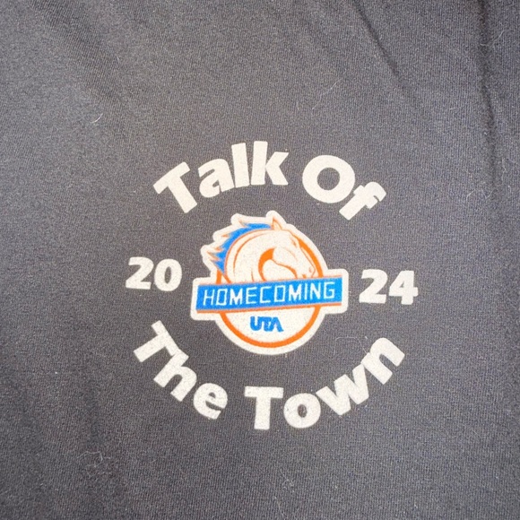 UTA Black Graphic T-Shirt - Picture 2 of 4